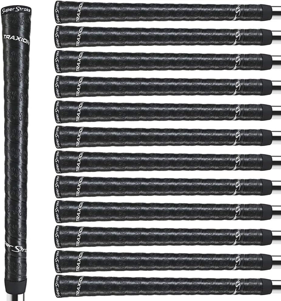 SuperStroke Traxion Wrap Golf Club Grip, Advanced Surface Texture that Improves Feedback and Tackiness, Providing Durability and Comfortability