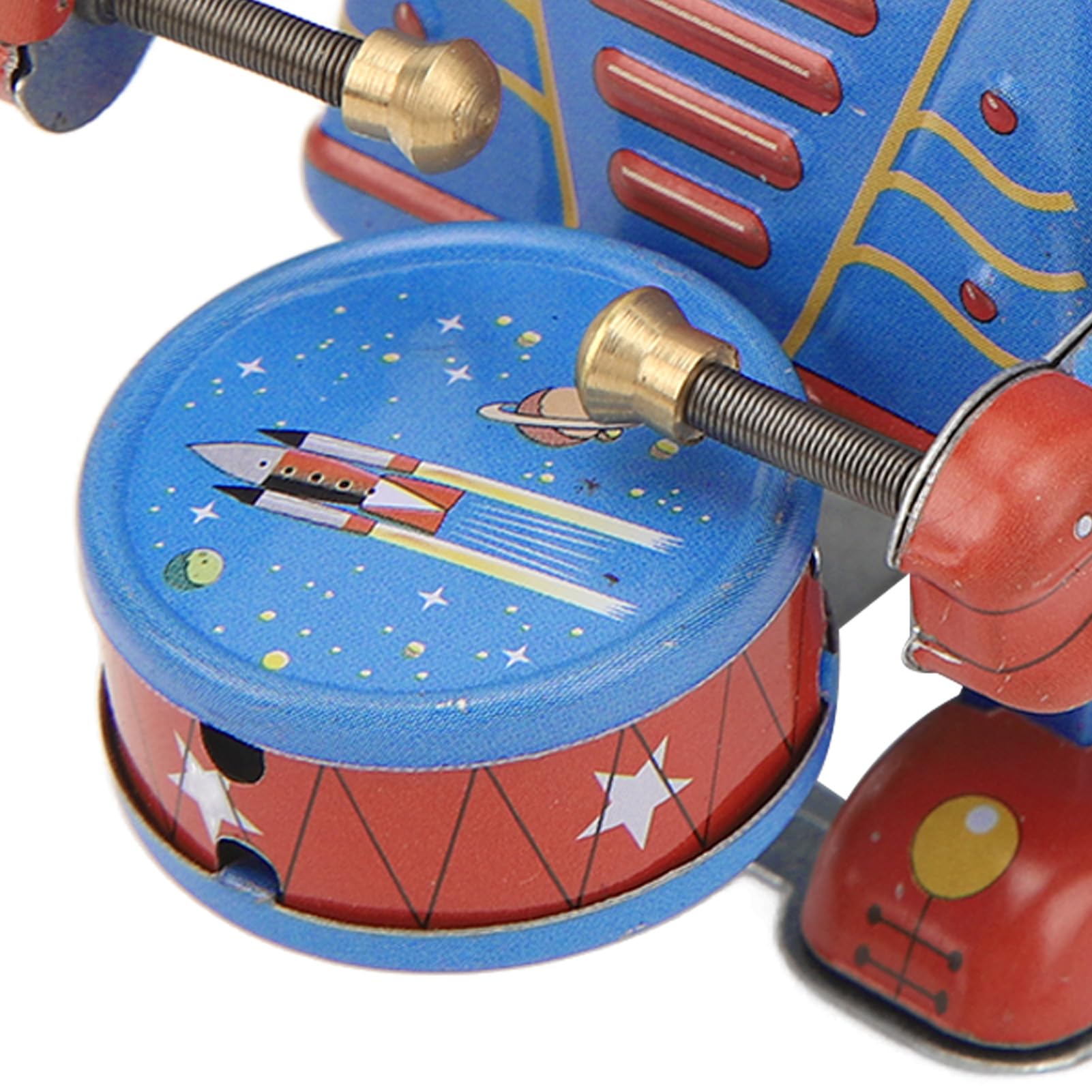VGEBY Robot per Batteria in Metallo Vintage, Robot Giocattolo per Batteria con Meccanismo a Orologeria, Regali in Metallo Vintage for Regali Natalizi, Regali di Natale, Regali per Bambini