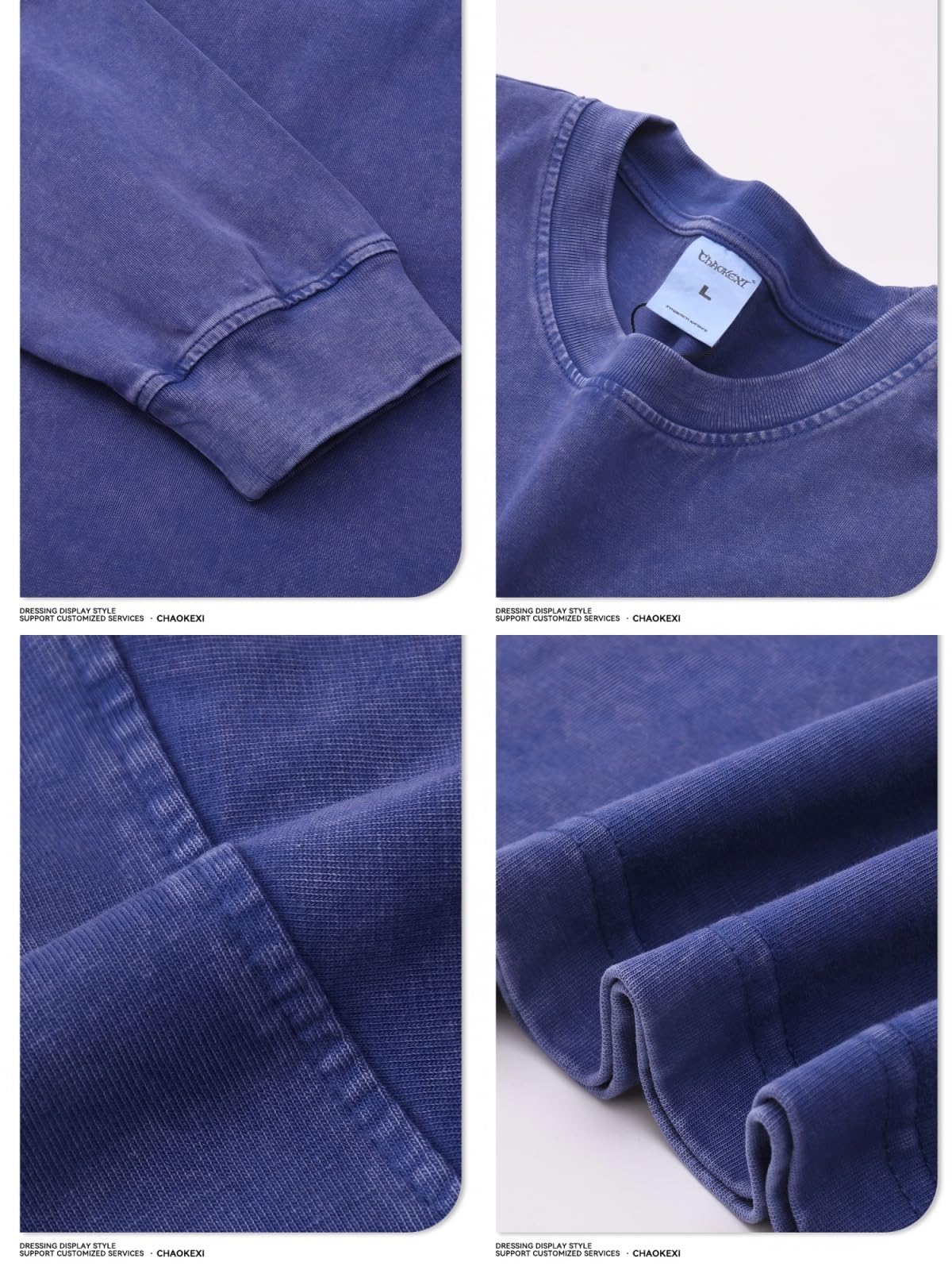 Otoño Versátil Streetwear Marca Patchwork Dos En Uno Camisa Base Suelta De Manga Larga, Top Casual De Manga Larga para Hombres Y Mujeres
