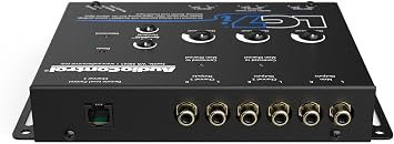 AudioControl LC7i 6-Channel Active Line Output Converter with AccuBASS for Adding Subwoofers, Amplifiers to Factory Car Audio Receiver Head Unit, Speaker Level to RCA Line Level Converter