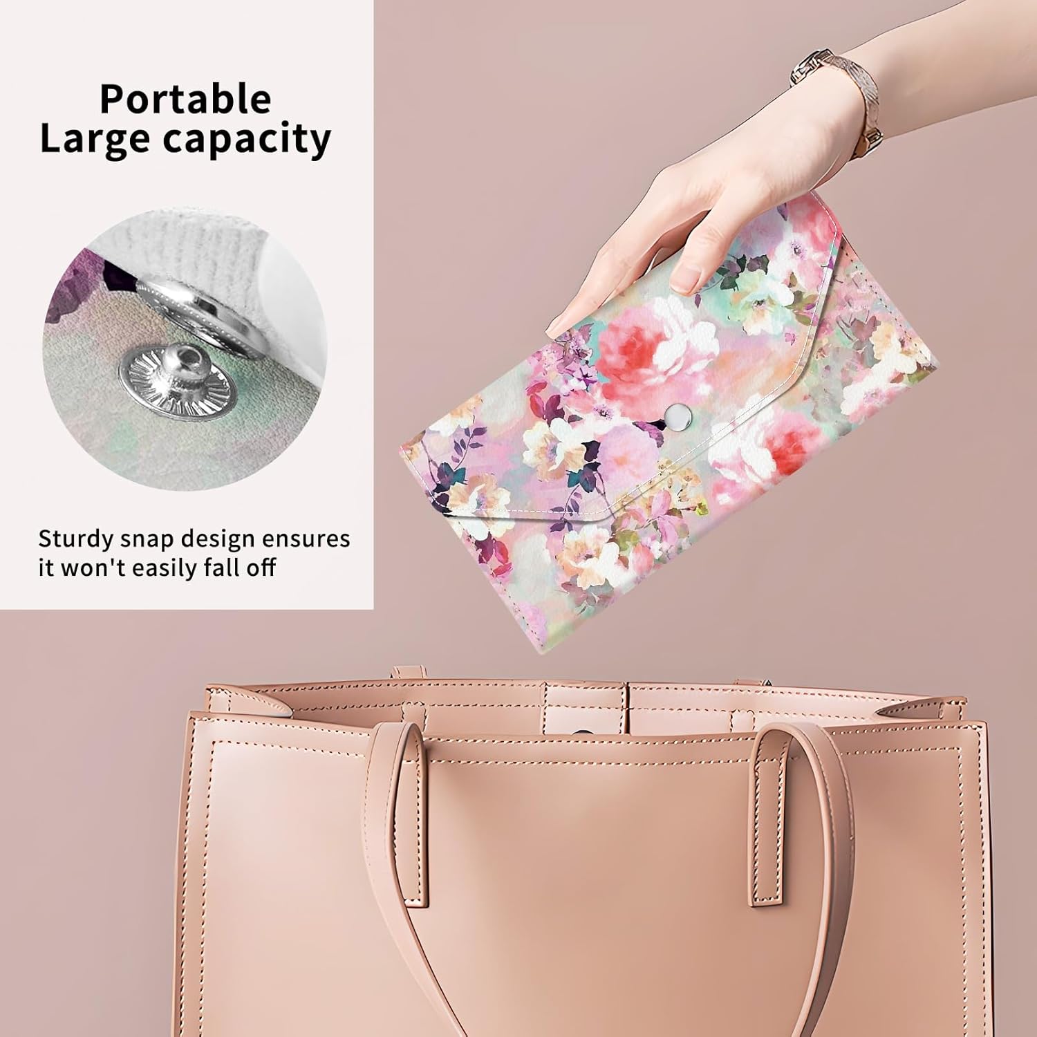 Stay Stylish and Savvy: The PU Leather Cash Envelopes Wallet Review