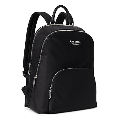 Kate Spade New York Sam Laptop Backpack Backpack Bags Black, Nylon/Polyester