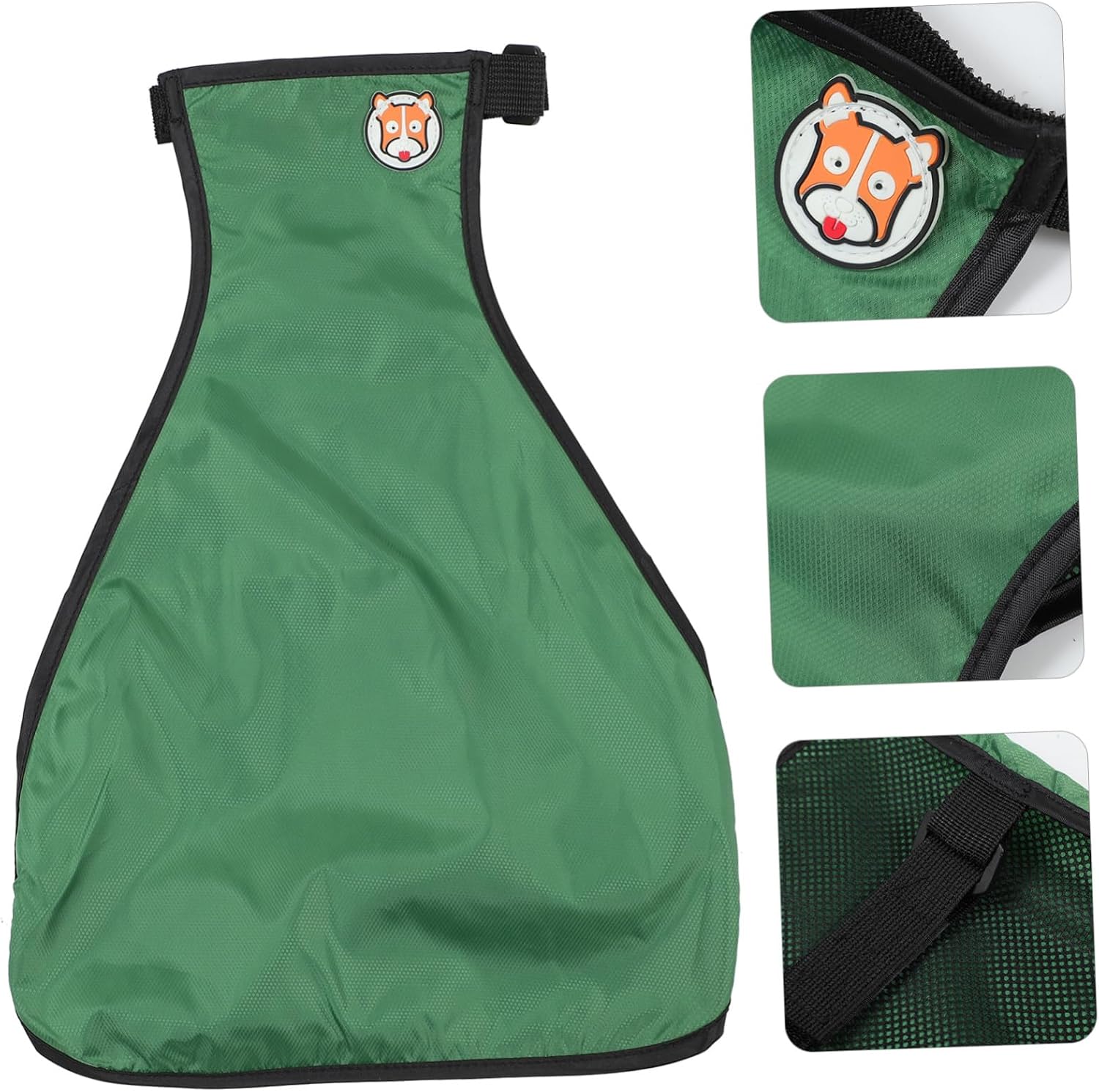Totority Rainproof Dog Vest Adjustable Clothes Lightweight Pet Raincoat Rainproof Harness for Puppies