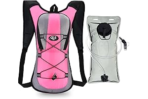 Men and Women's Hydration Backpack, Enhanced Water Pack for Running, Hiking, Biking