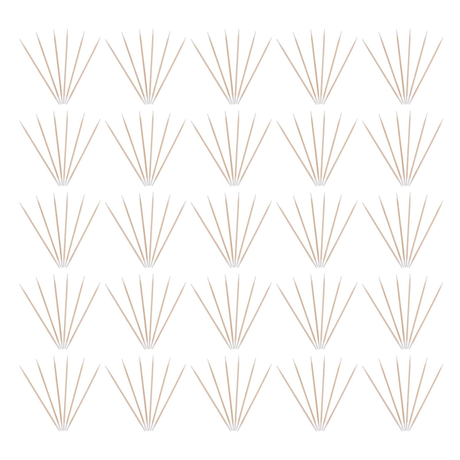 Double-ended Pointed Cotton Swabs for Nail Cleanup and Makeup Application 12 Sets of 10cm Precision Tip Cotton Swabs with Wooden Sticks for Beauty and Personal Care