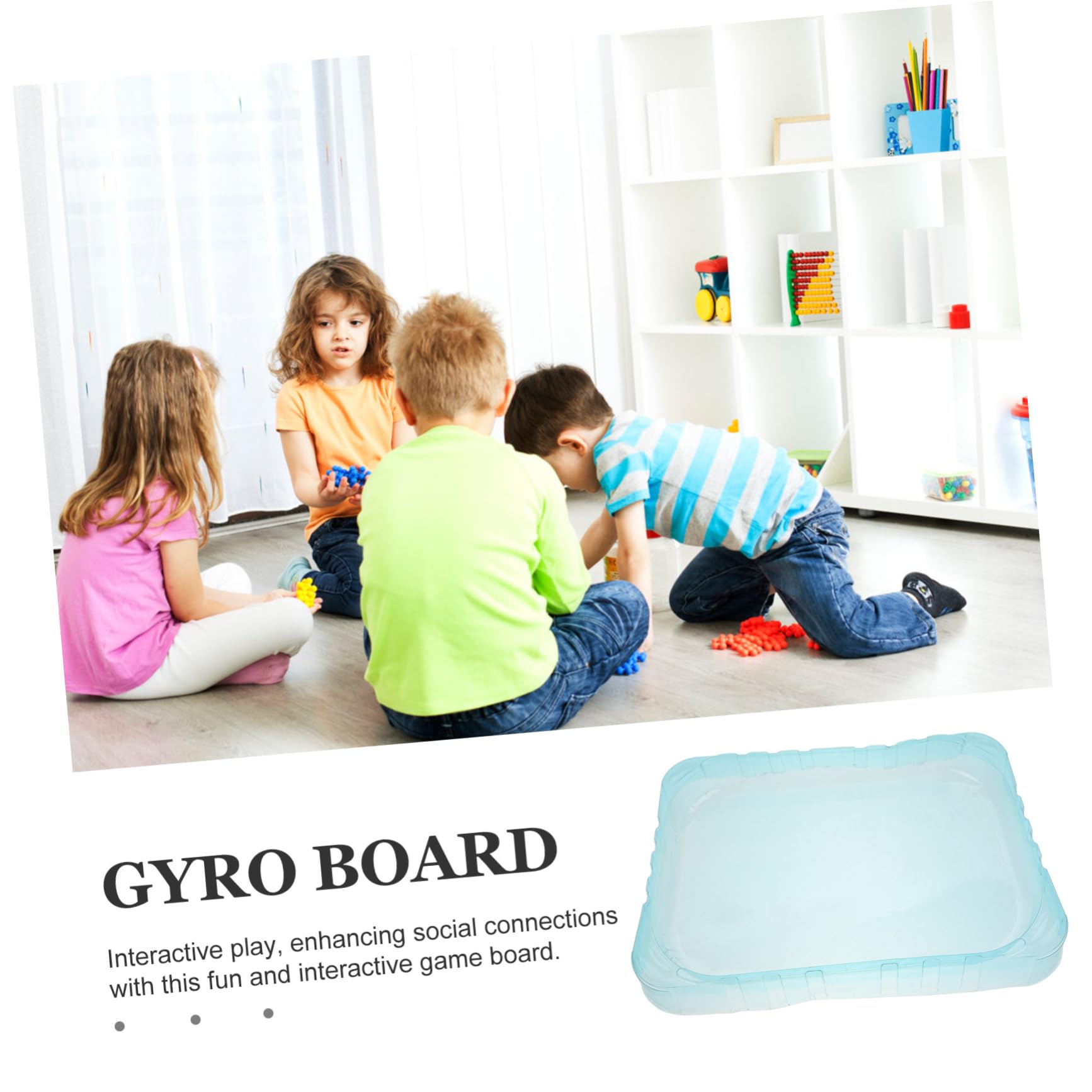 ibasenice 4stücke Gyro Training Stadium Rechteckige Gyro Spielplatte Für Interaktive Wettkämpfe Tragbar Und Robust Perfektes Zubehör Und Wettkämpfe