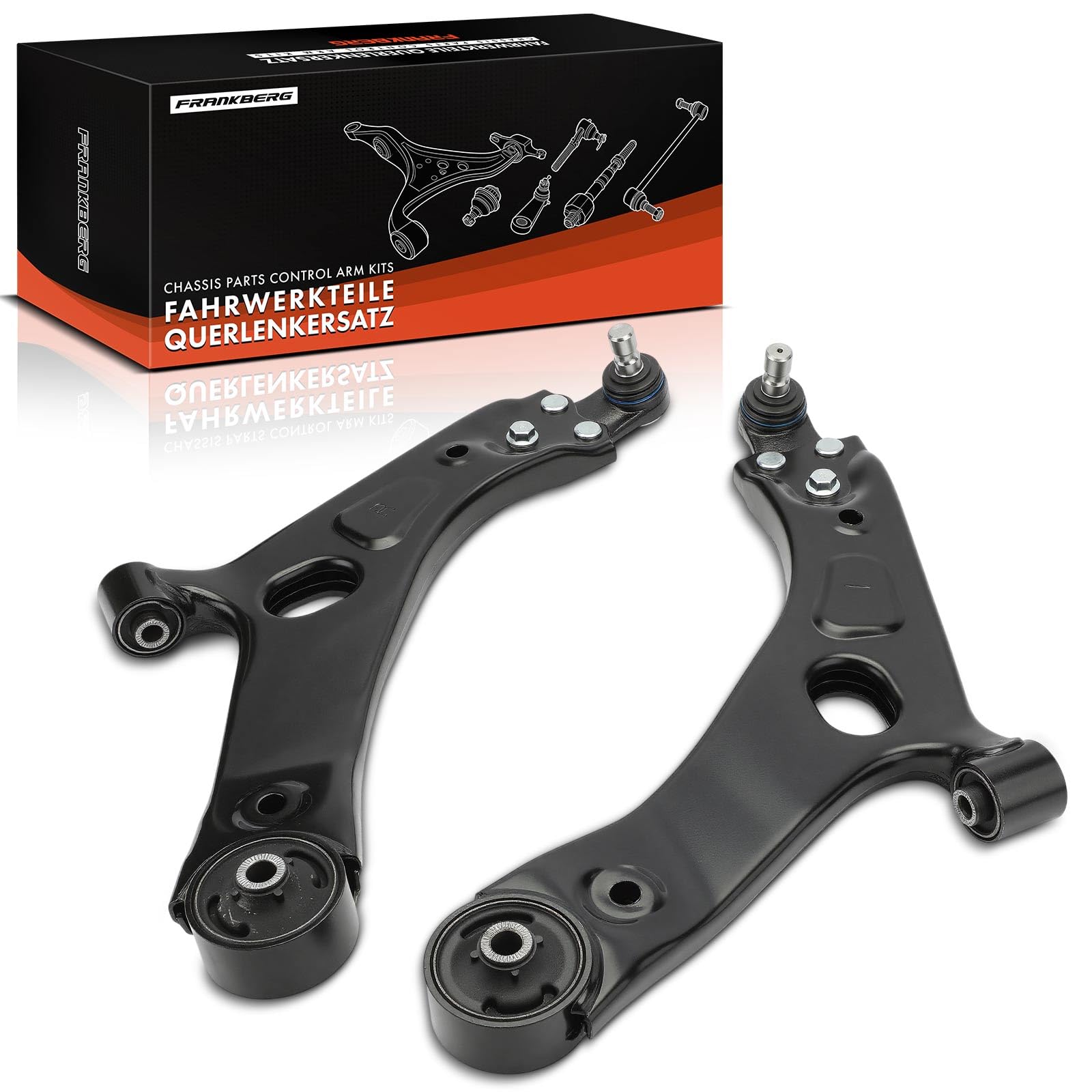 Frankberg Braccio oscillante manubrio triangolare, compatibile con iX35 2010-2015Sportage Control Arm Kit Frontale 2 pezzi Replace# 545002S000