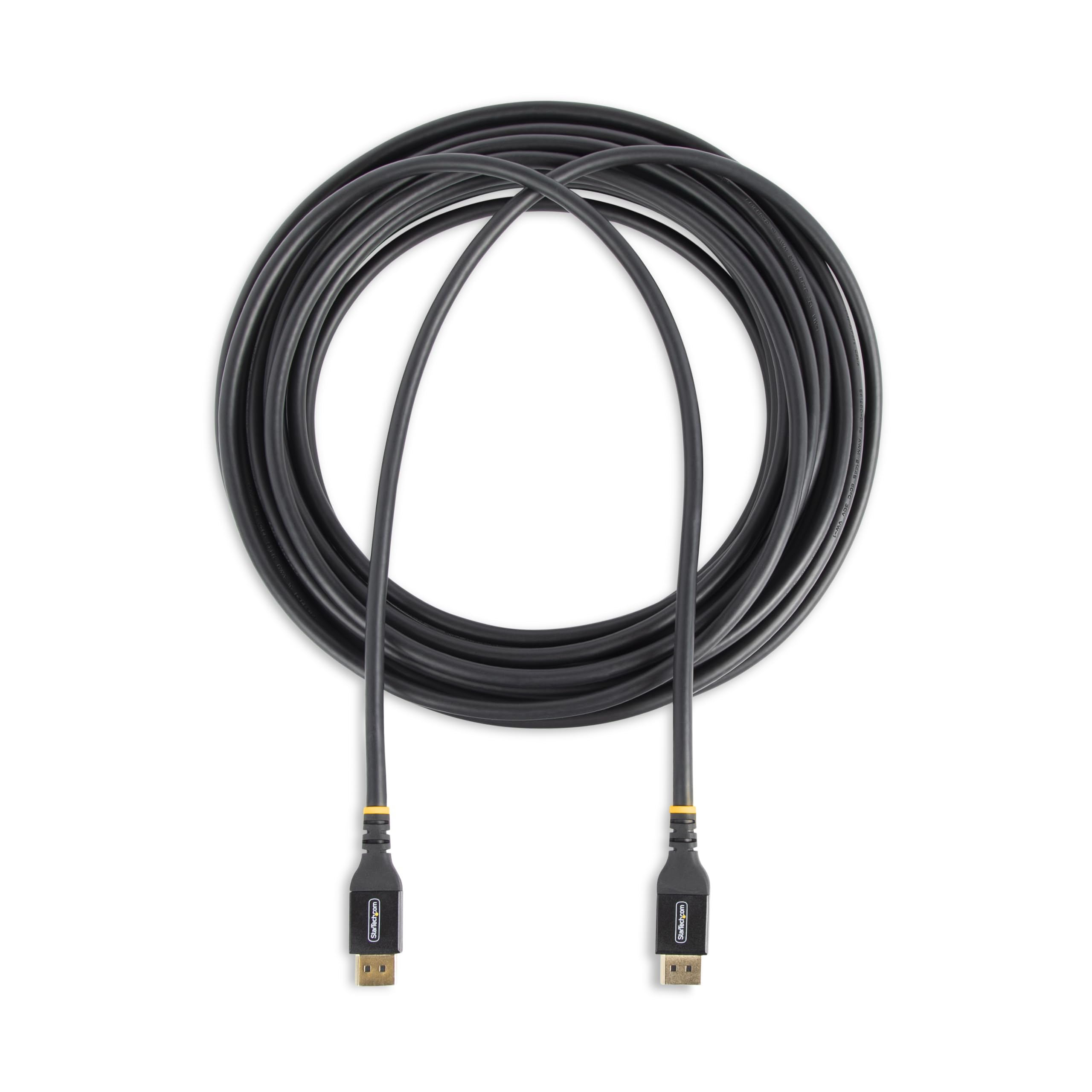 StarTech.com Cavo DisplayPort 1.4 Attivo Certificato VESA da 15 m, cavo DisplayPort DP8K con HBR3, HDR10, MST, DSC 1.2, HDCP 2.2, 8K 60Hz, 4K 120Hz - Cavo DP 1.4 M/M (DP14A-15M-DP-CABLE) | Ideale per Gaming 4K e Setup Multi-Monitor