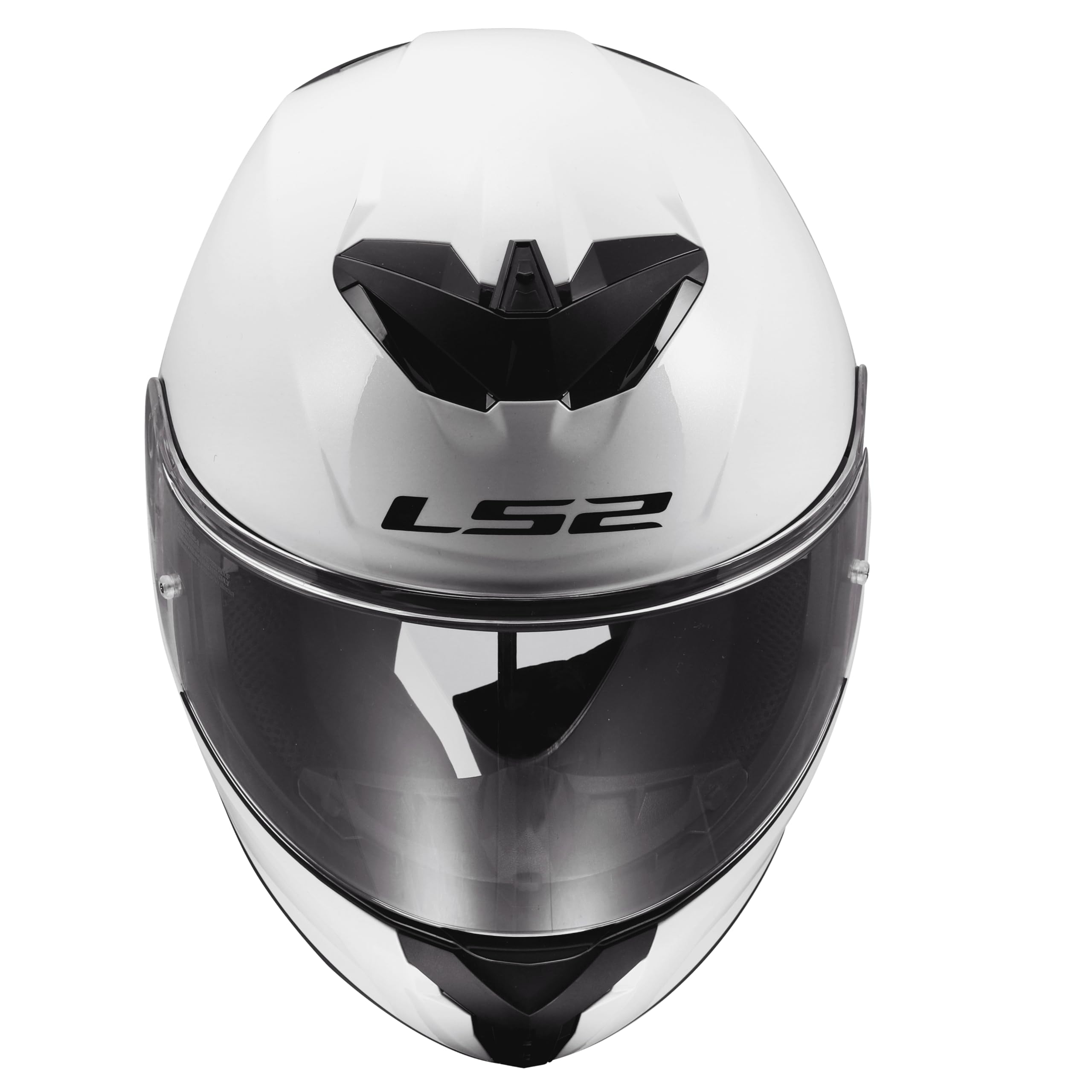 LS2, Casco Moto Integral RAPID III SOLID Gloss White, XXS
