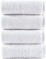 Vista 12 de Hawmam Linen - Paquete de 4 toallas de baño blancas de 27 x 54 pulgadas, 100% algodón turco, suaves, ligeras y altamente absorbentes, toallas