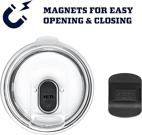 Miniatura 5 de YETI Rambler - Taza de acero inoxidable aislada al vacío con tapa MagSlider, 24 onzas