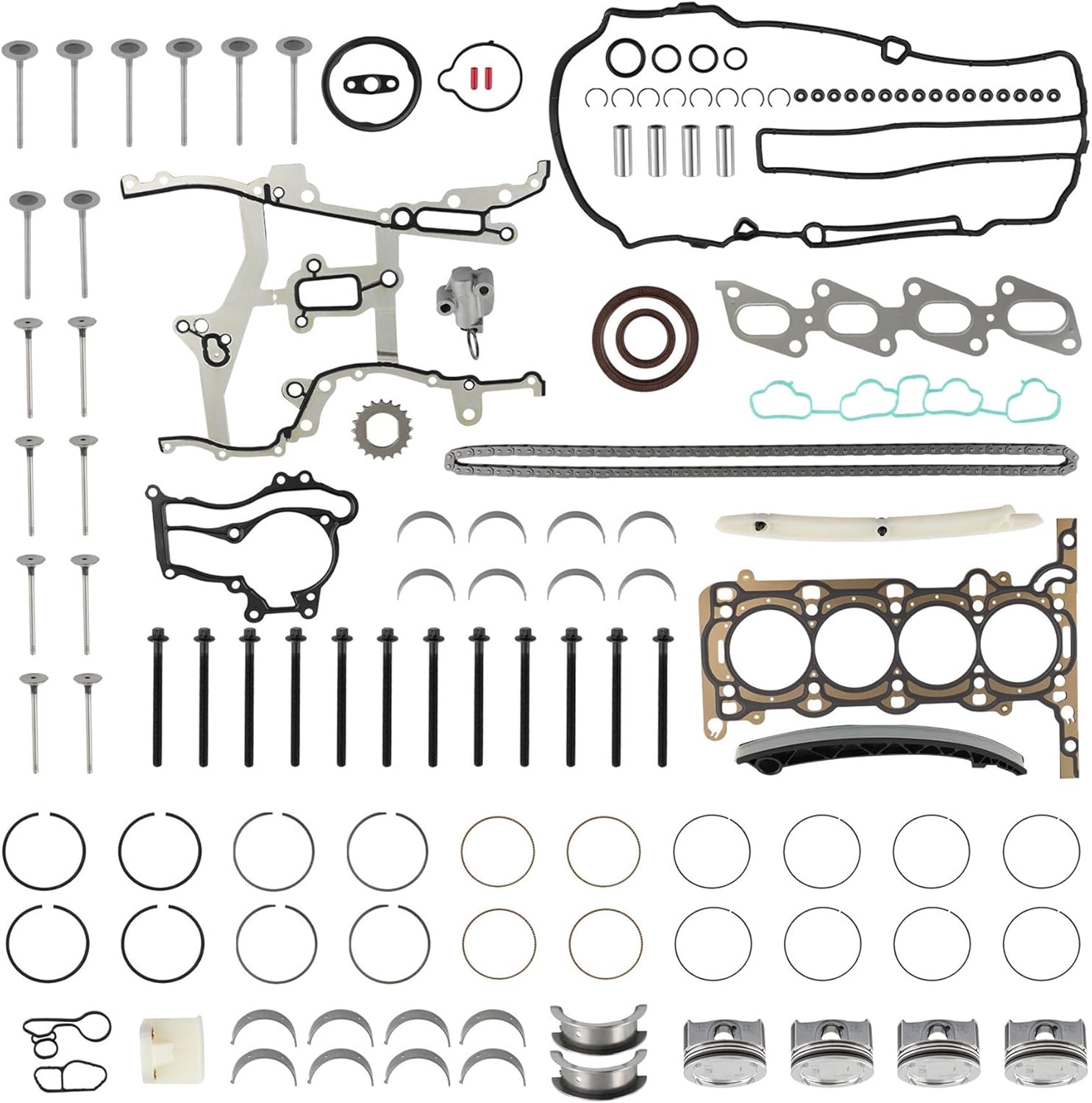 munirater Engine Overhaul Kit Replacement for Encore 1.4L 2013-2016 Replacement for HSCV001