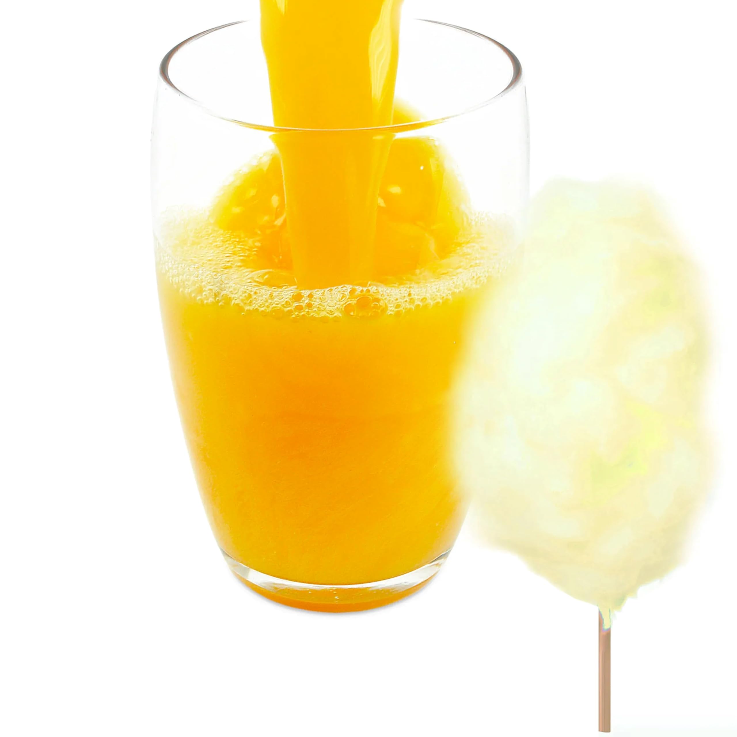 Luxofit Gelbe Zuckerwatte Getränk isotonisch/Iso Drink Pulver, L-Carnitin, Elektrolytgetränk, Natürliche Farbstoffe, Erfrischungsgetränk, schnelle Zubereitung (10 Kg)