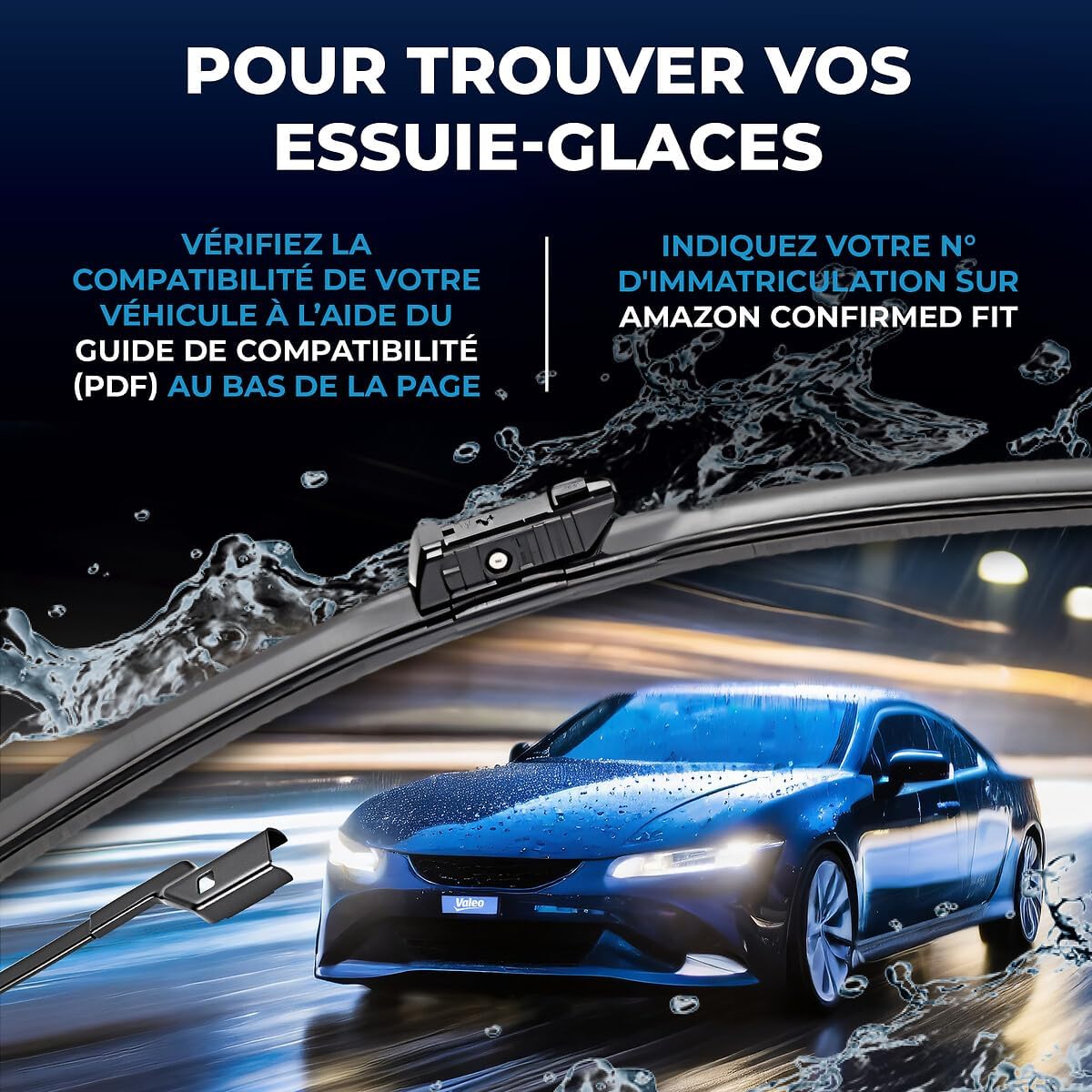 Valeo 574377 Silencio Wiper Blade Set VM428