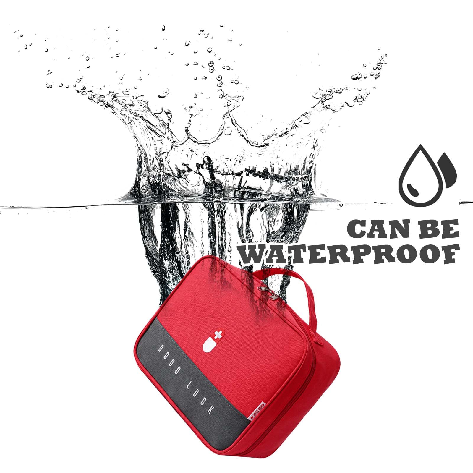 Medikament Tasche Medizinische Notfalltasche,Große Kapazität Medikamententasche Für wasserdichte Medizin Aufbewahrungstasche Medikamententasche Tragbar Für Home Office