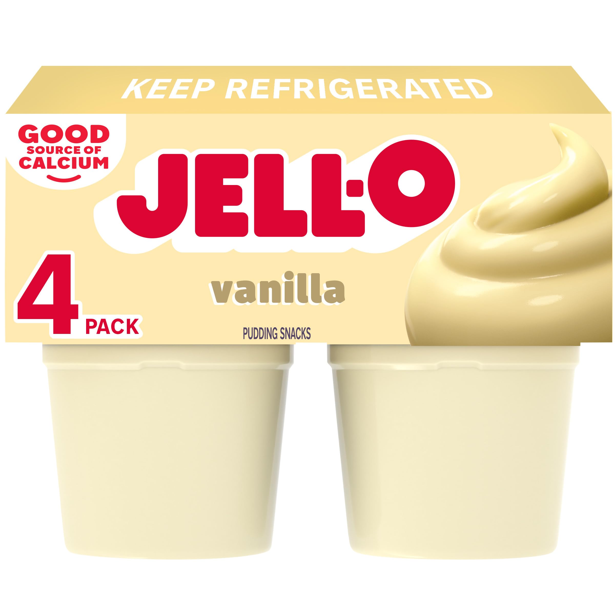 Amazon.com: Jell-O Original Vanilla Ready-To-Eat Pudding Cups