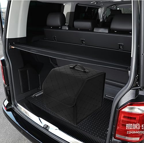 Miniatura 3 de GLEAVI Accesorios de organización del coche caja de almacenamiento plegable para maletero de automóvil, organizador portátil para maletero de