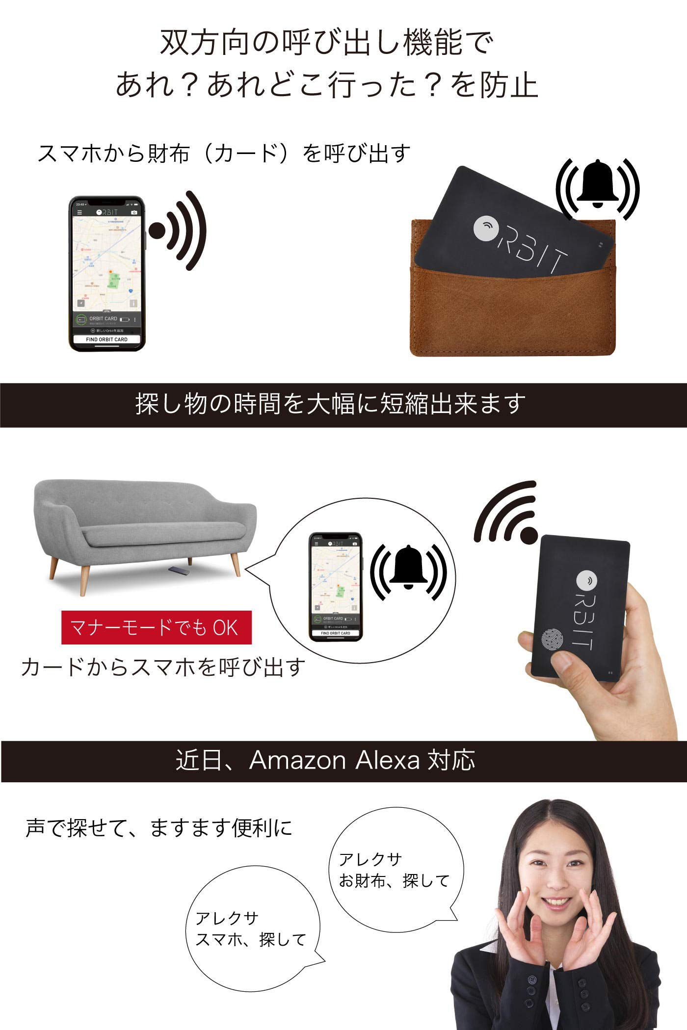 Amazon.co.jp: 紛失防止タグ 【厚さわずか1.28㎜ 充電できる カード型 