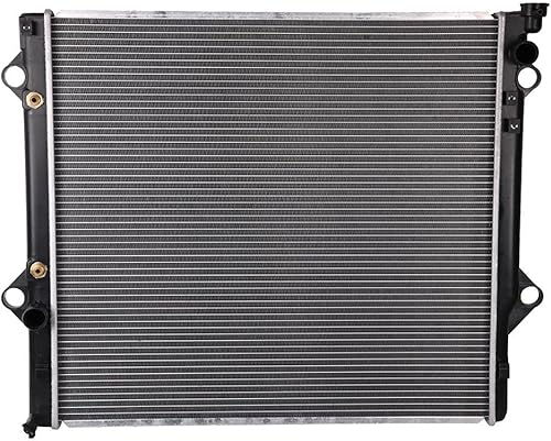 Vista 592 de SCITOO Radiador 2839 apto para Jeep 2006-2010 para Jeep para Commander 3.7L 2005-2010 para Jeep para Grand Cherokee 3.7L 2005-2009 para Jeep