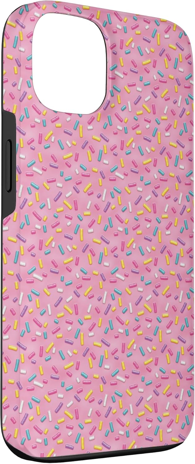 iPhone 13 Cute Colorful Ice Cream Sprinkles Dessert Pattern Case