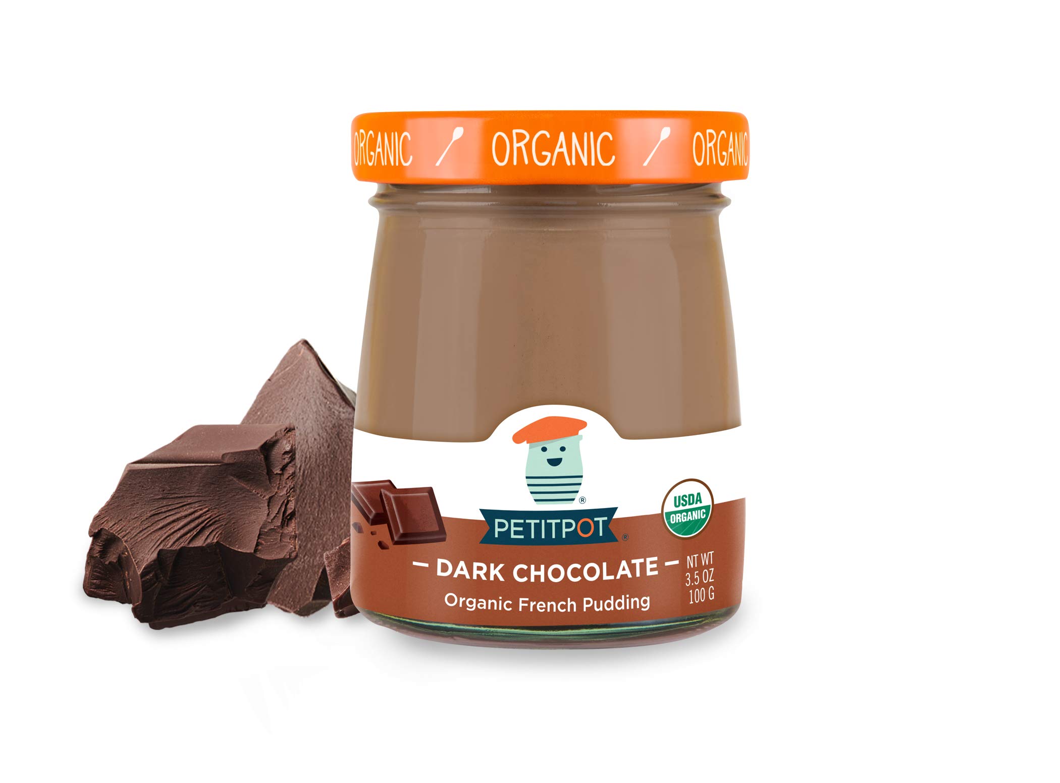 Amazon.com: Petit Pot, Pot De Creme Dark Chocolate Organic, 3.5