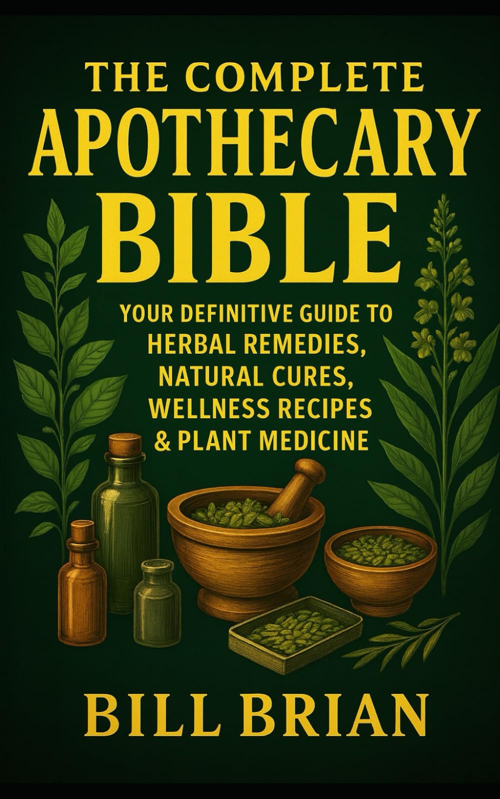 The Complete Apothecary Bible: Your Definitive Guide to Herbal Remedies, Natural Cures, Wellness Recipes & Plant Medicine (Herbal Series)