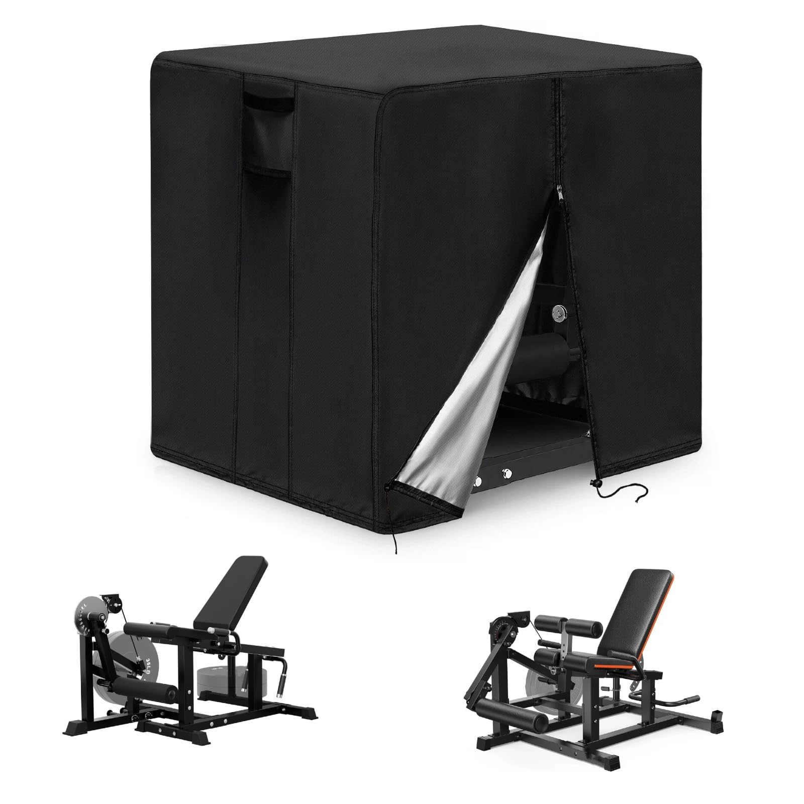 Leg Extension and Curl Machine Cover for Leg Press Bench Equipment