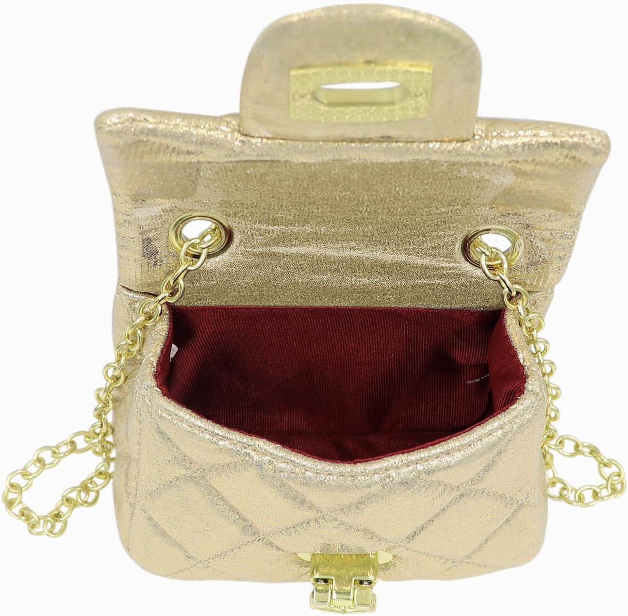 ZGMYC Little Girls Toddlers Crossbody Purse Leopard Pattern Shoulder Bag Handbag with Chain Strap - Image 4