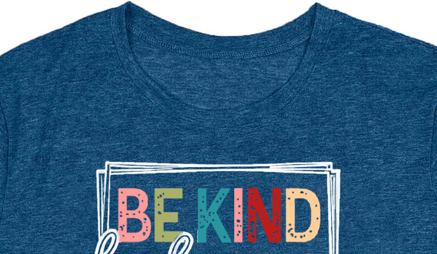 Womens Be Kind Shirts Kindness T-Shirt Be True Be You Be Brave Be Happy Tee Inspirational Gifts Top - Image 5