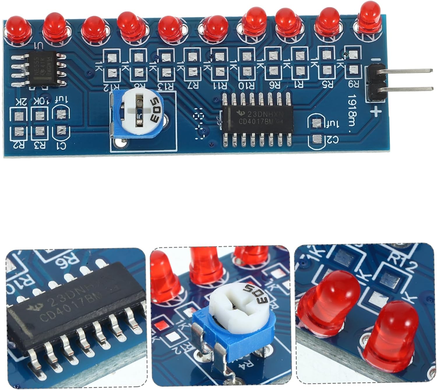 Water Flowing Light DIY Soldering Kit 4 Sets Practice Lamp