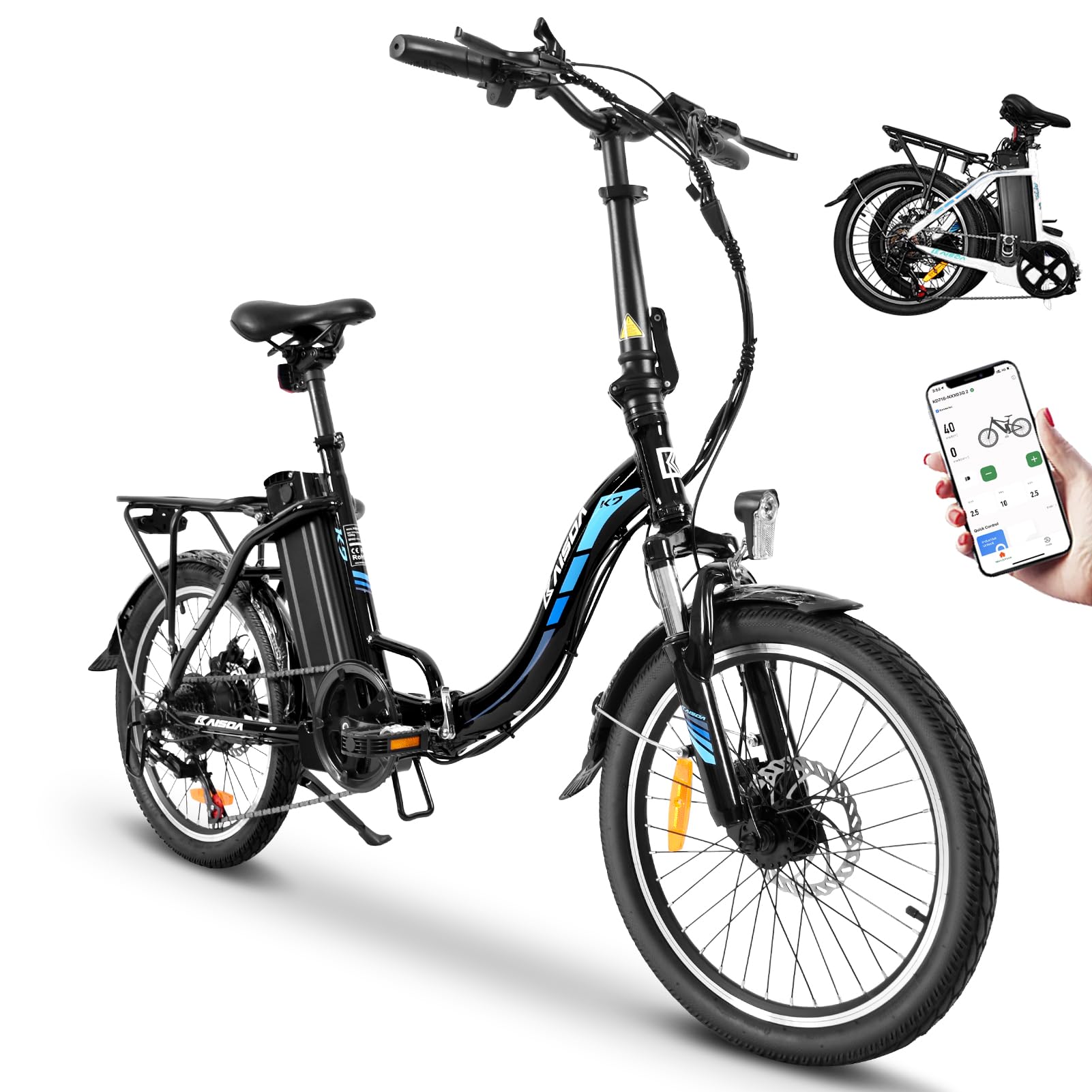 KAISDA K7 Klapprad 20 Zoll