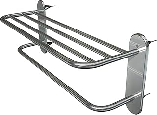 WingIts WMRBS24 Master Towel Rack, 24 inch, Polished Stainless Steel