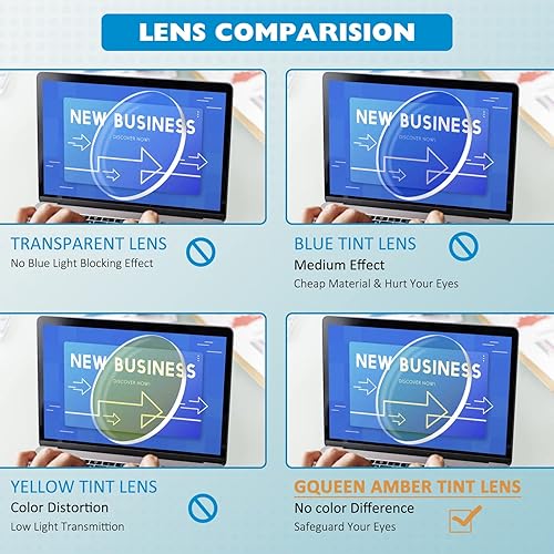 Miniatura 5 de GQUEEN Gafas transparentes falsas sin receta Gafas Marco rectangular, 201512