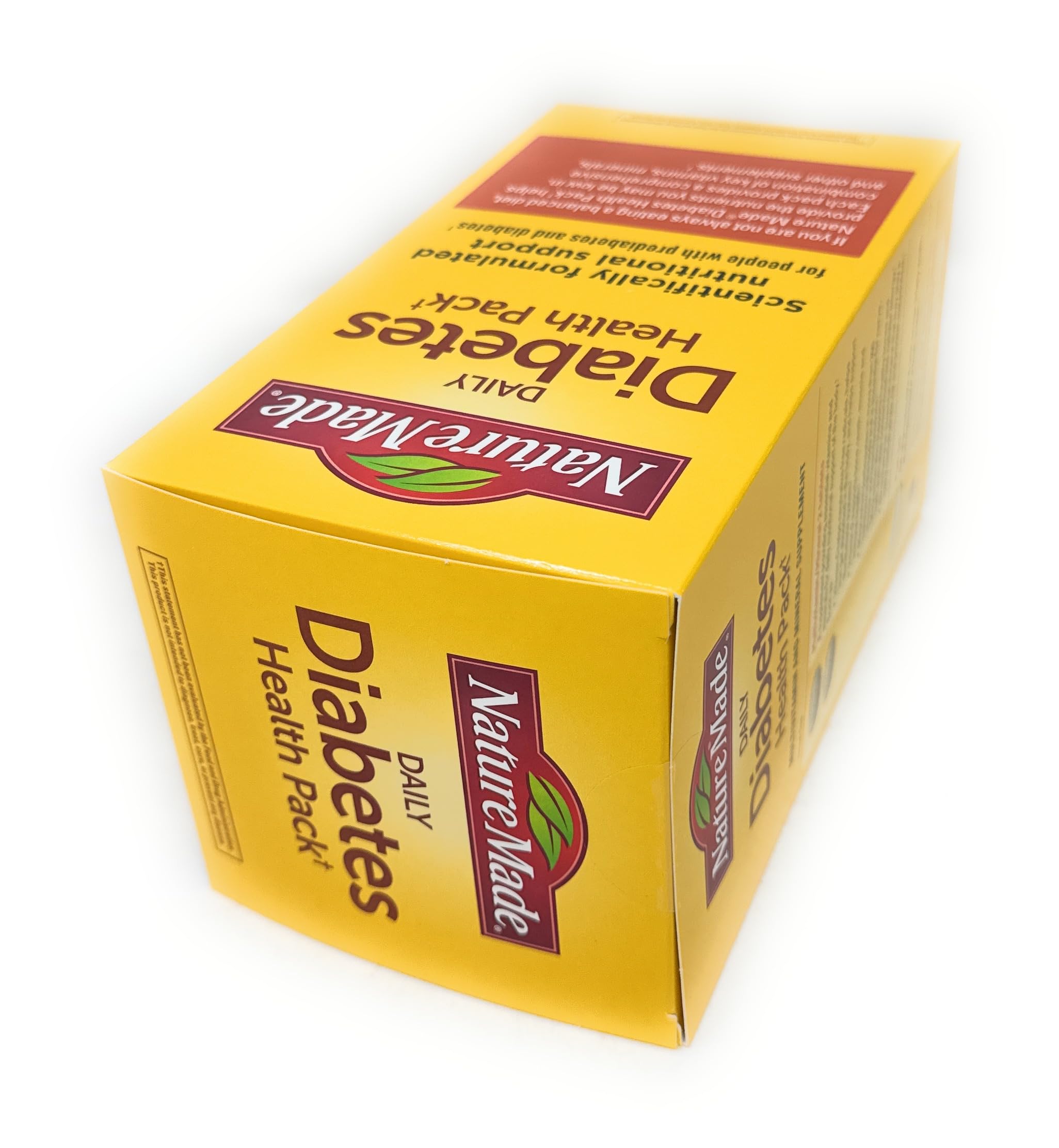 Nature Made Daily Diabetes Health Pack, Dietary Supplement for Nutritional Support, 60 Packets — Amazon image 3