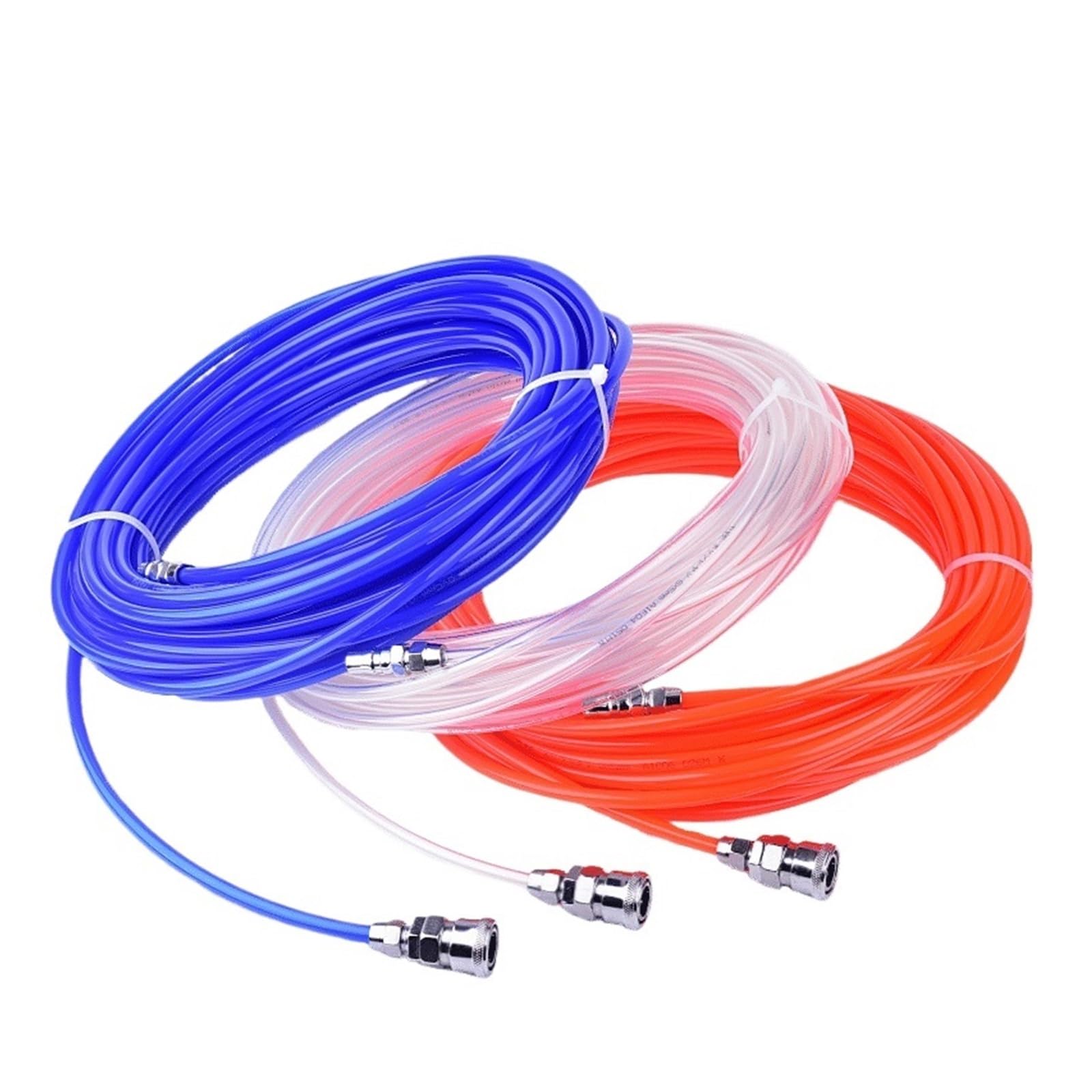 Liuch Red 8X5mm High Pressure Flexible Air Hose Compressor Straight Tube Pipe Belt Blue Pneumatic 5Meter 10M 15M 20M(,20Meters)