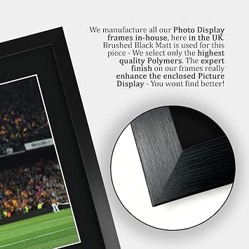 HWC Trading Lionel Messi Gifts Printed Signed Autograph Picture for Football Fans and Supporters (ID-000002) - A3 Framed