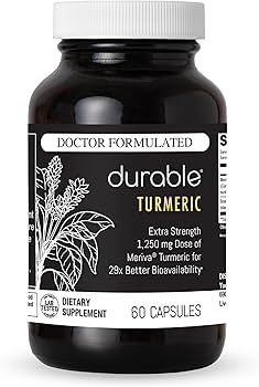 Amazon.com: Durable Turmeric - 1250 mg Meriva Curcumin, 29X More