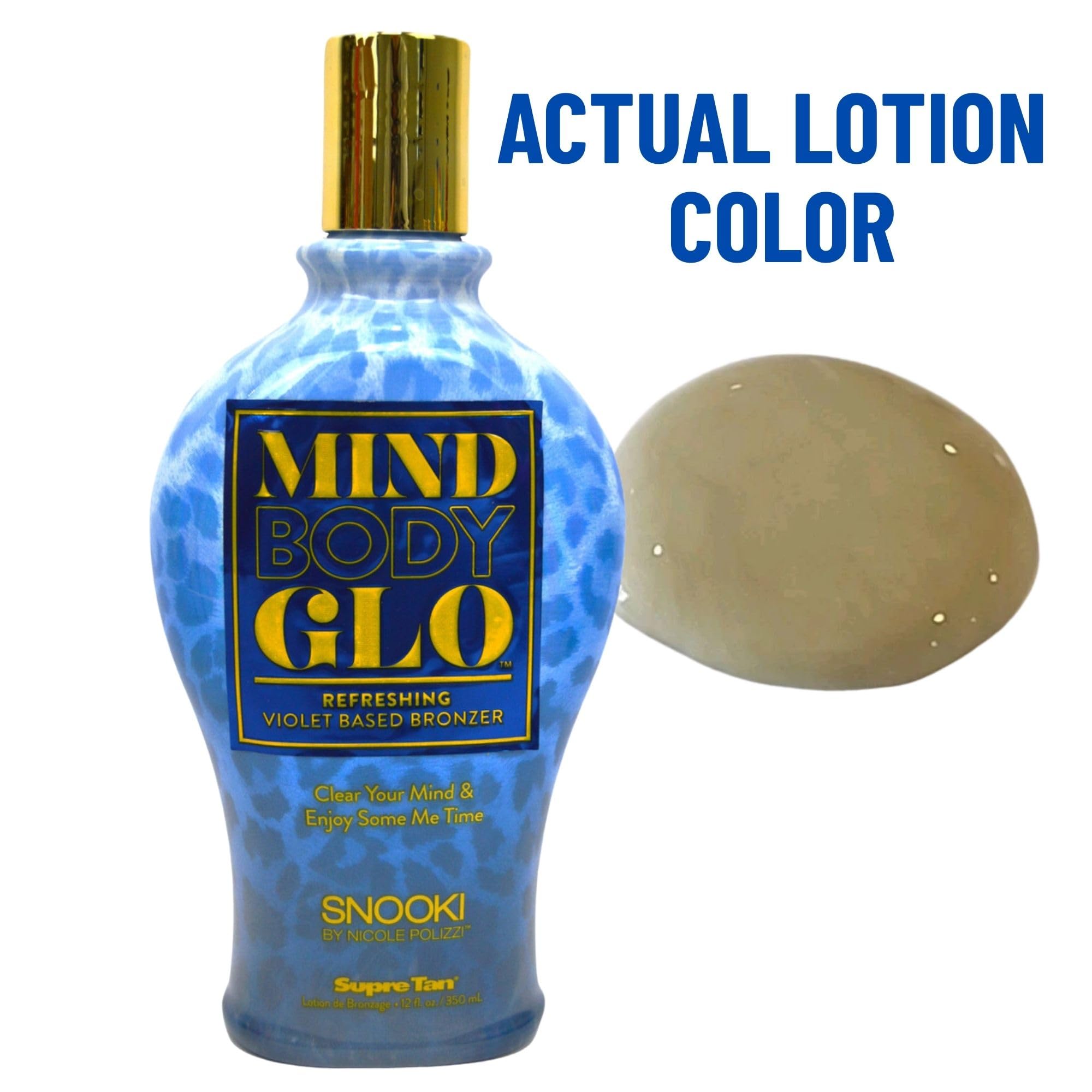 Amazon.com : Snooki Mind Body & Glo Lotion 12 ounce Tanning Bed