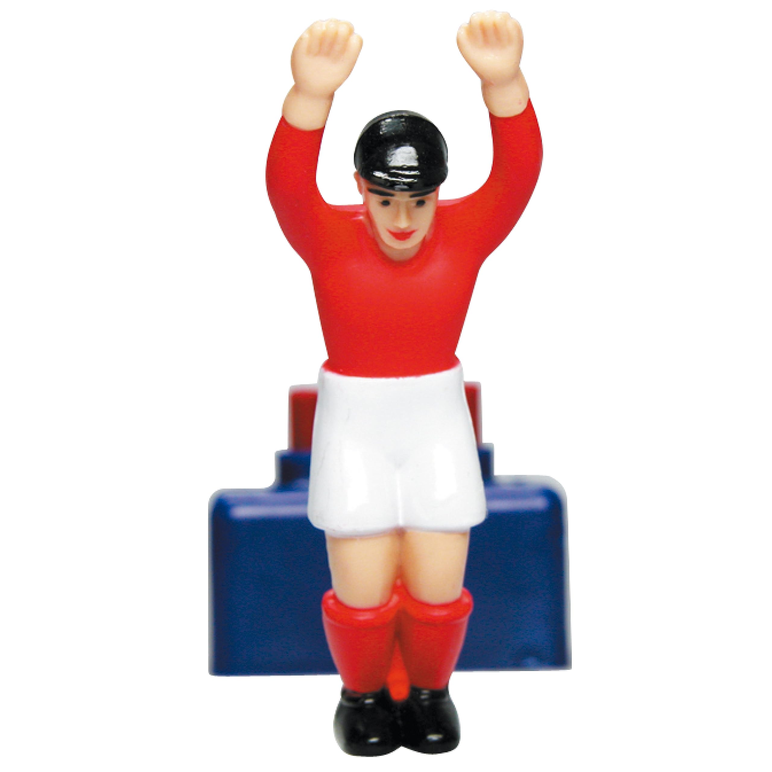 TIPP-KICK Toni the Goalkeeper I Original Football Player Figures for TIPP-KICK Table Football Games I Red Jersey