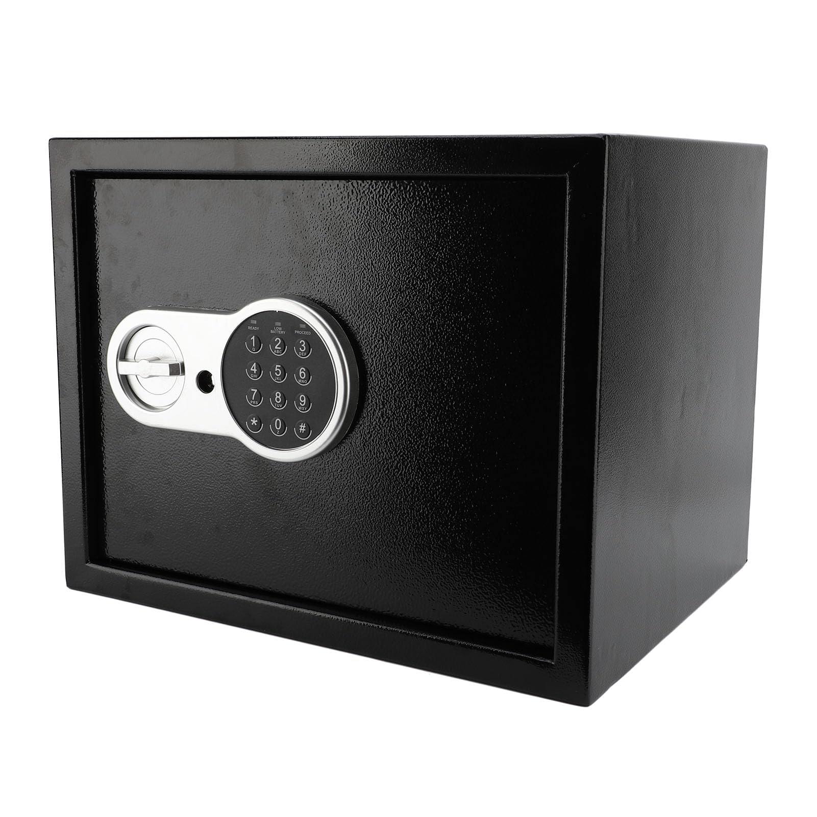 di Password Elettronica Cassetta di Sicurezza per Gioielli e Documenti Cassetta di Sicurezza Multifunzionale con Chiavi Acciaio Classico 15,0x11,8x11,8 Pollici