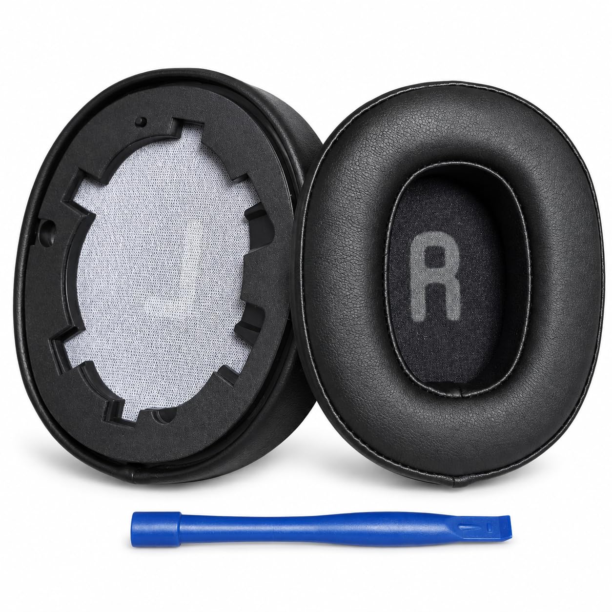Street27 Replacement Earpads Compatible with JBL Tune 700BT, 710BT, 720BT, 750BT, 750BTNC, 760NC & 770NC Headphones, Memory Foam Protein Leather Ear Cushions, Black