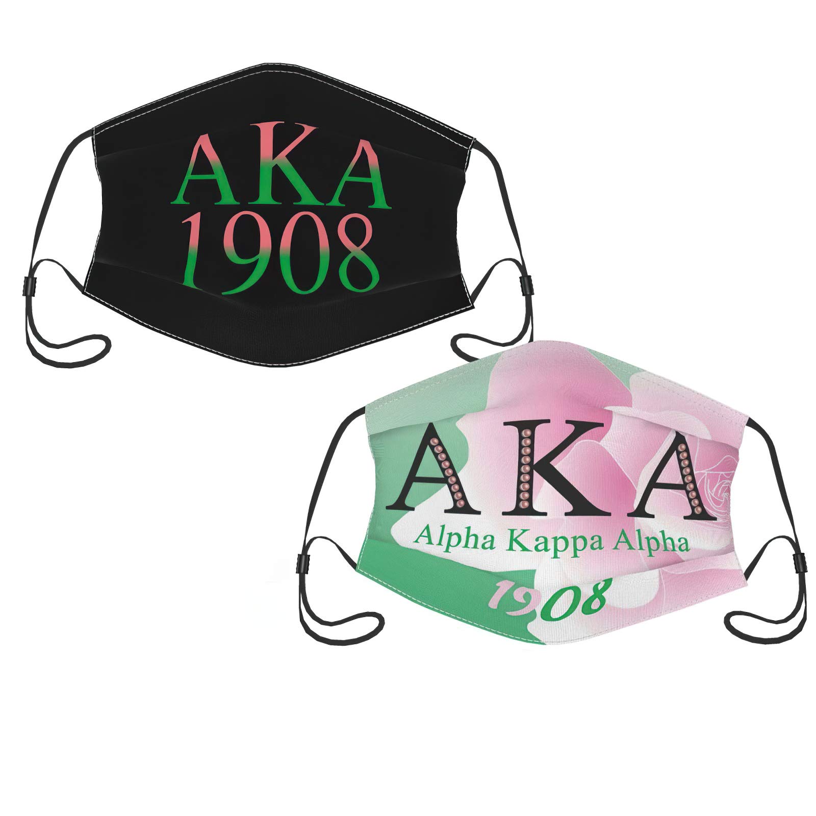 2Pcs Aka Face Cover Protective Balaclava With 4 Filter Windproof Dustproof Adjustable Mask Elastic Strap