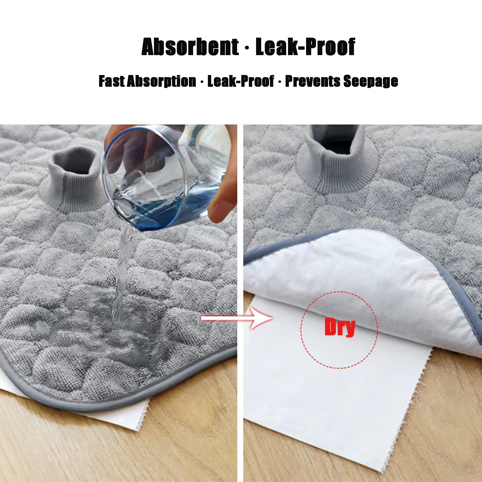 PandaEar Paquete de 2 protectores de asiento de coche para entrenamiento de orinal, almohadillas impermeables para asiento de coche y protector de cochecito para bebés y niños pequeños, lavable a