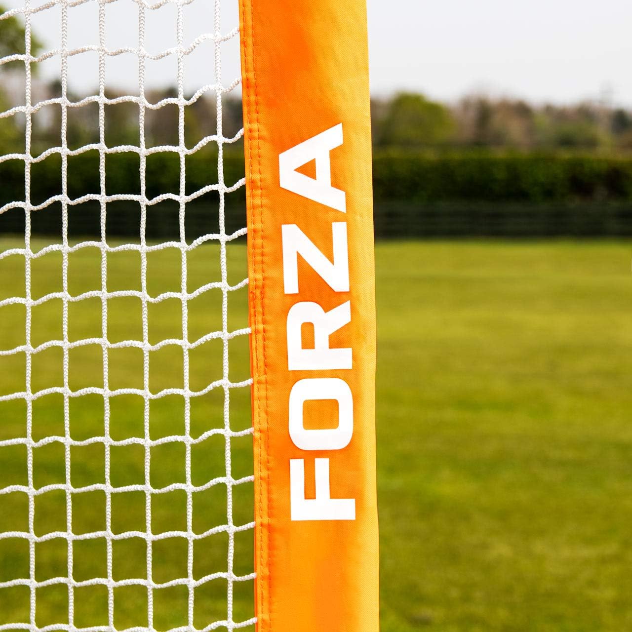 FORZA Proflex Pop-up Portable Lacrosse Goal [6ft x 6ft] - Carry Bag & Ground Pegs Included