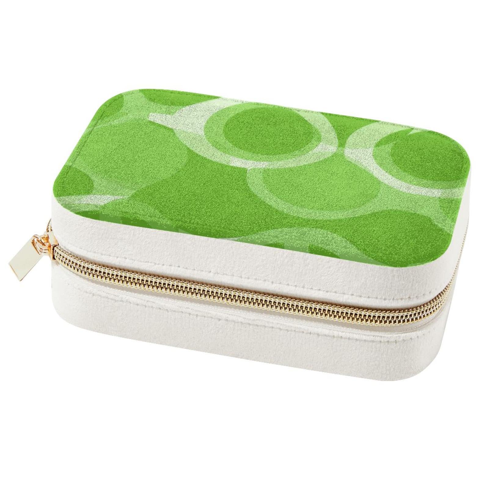 Boîte à bijoux cadeau demoiselle d'honneur vert chic