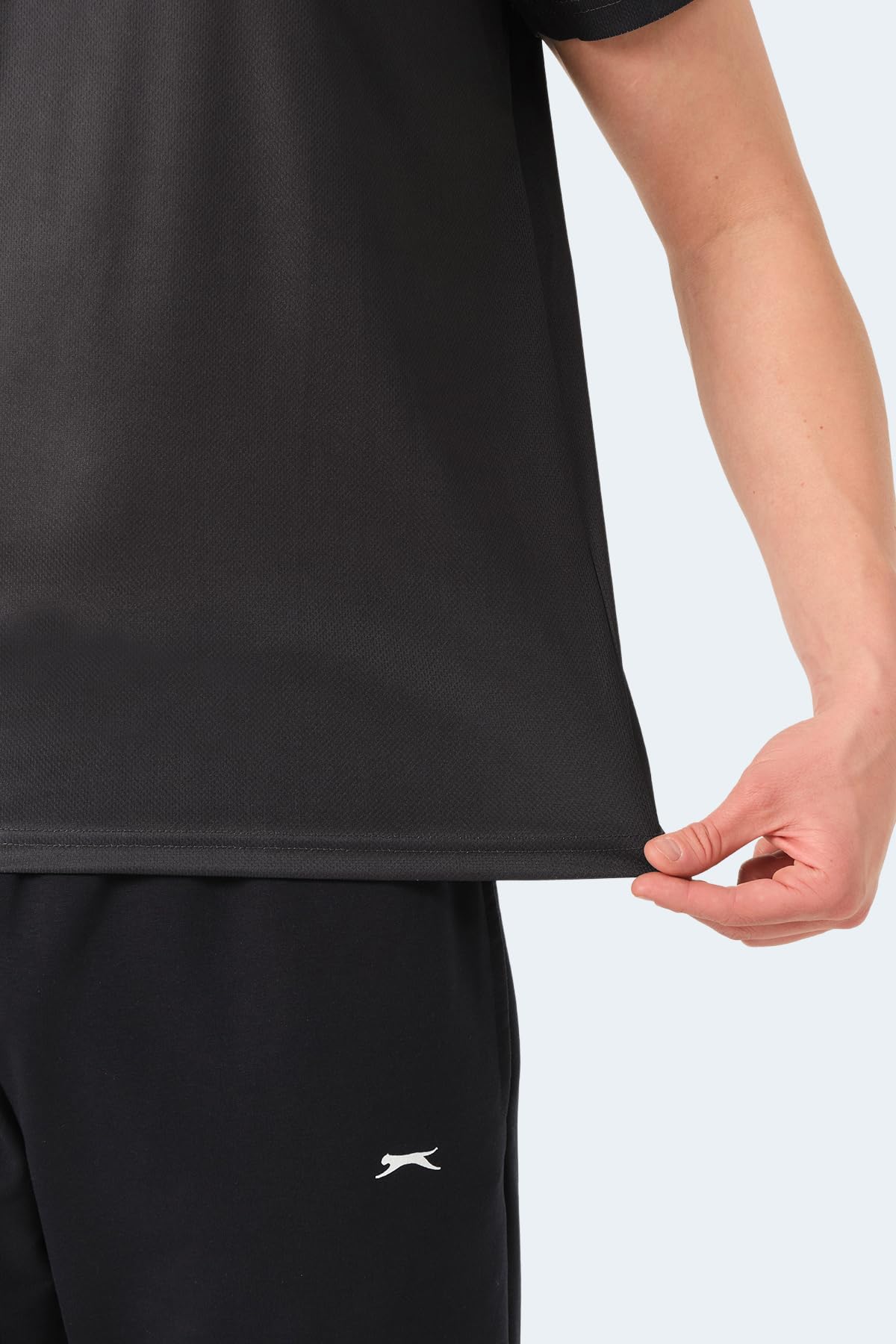 Slazenger RAVEN Erkek Siyah Tişört