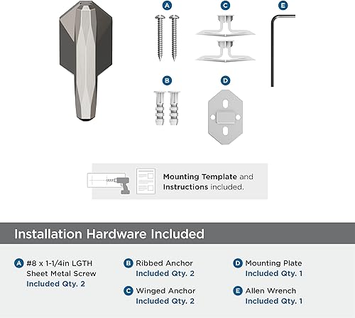 Vista 59 de Amerock BH36043CZ Toallero de bronce champán Toallero de 18 pulgadas (17.992 in) San Vicente Toallero de baño Accesorios de baño