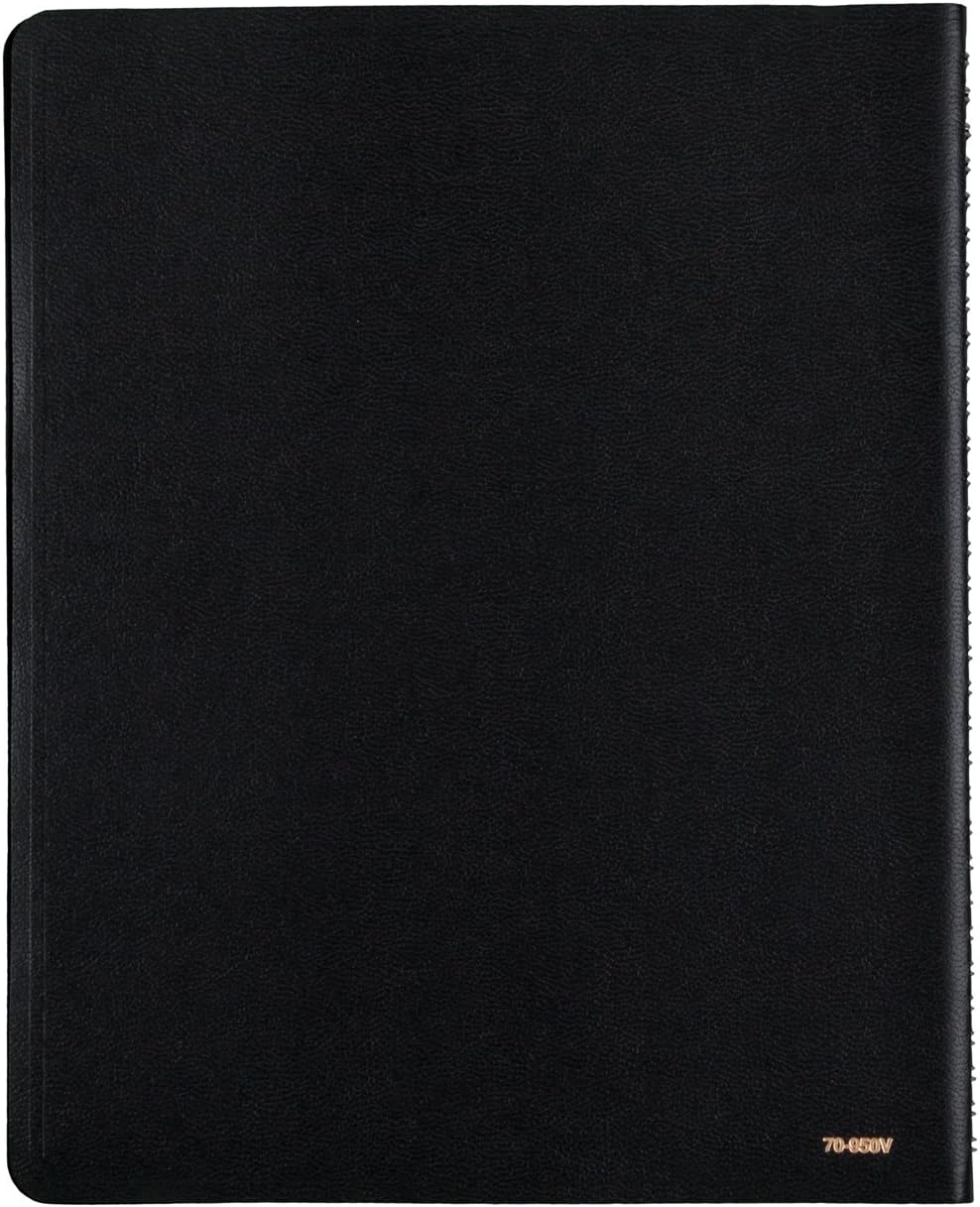 AT-A-GLANCE Triple View Weekly/Monthly Appointment Book, 8 x 11 Inches, Black, 2013 (70-950V-05)