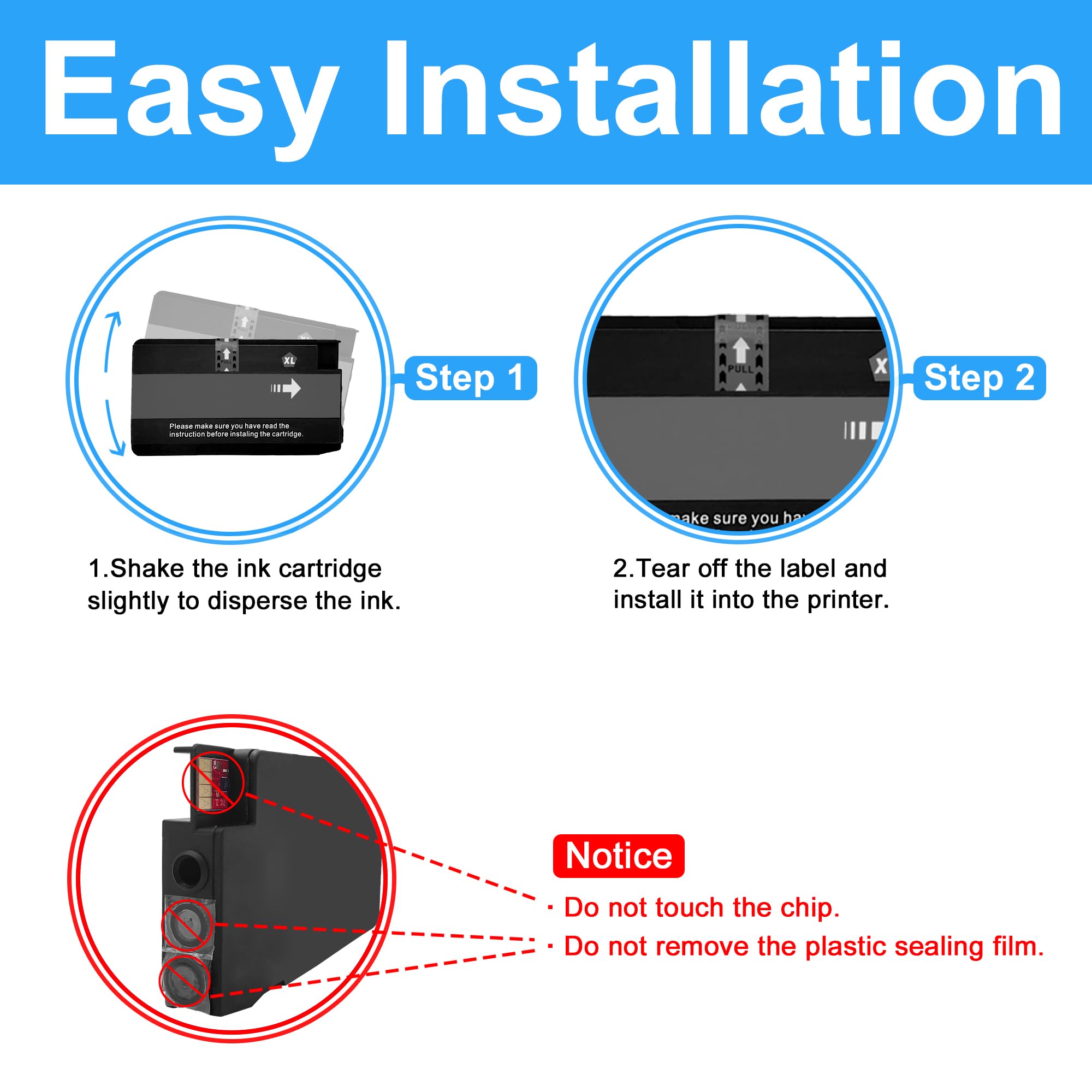 Cartuccia Compatibile Hp CZ133A / 711 Nero - Foto 7