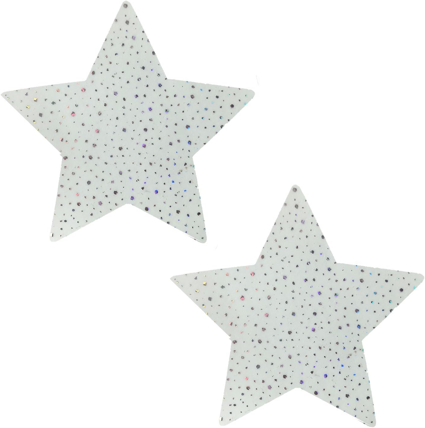 Neva Nude Glow In The Dark Nipztix Pasties - Nipple Covers for Festivals, Raves, & Lingerie, Medical Grade Adhesive, USA Made